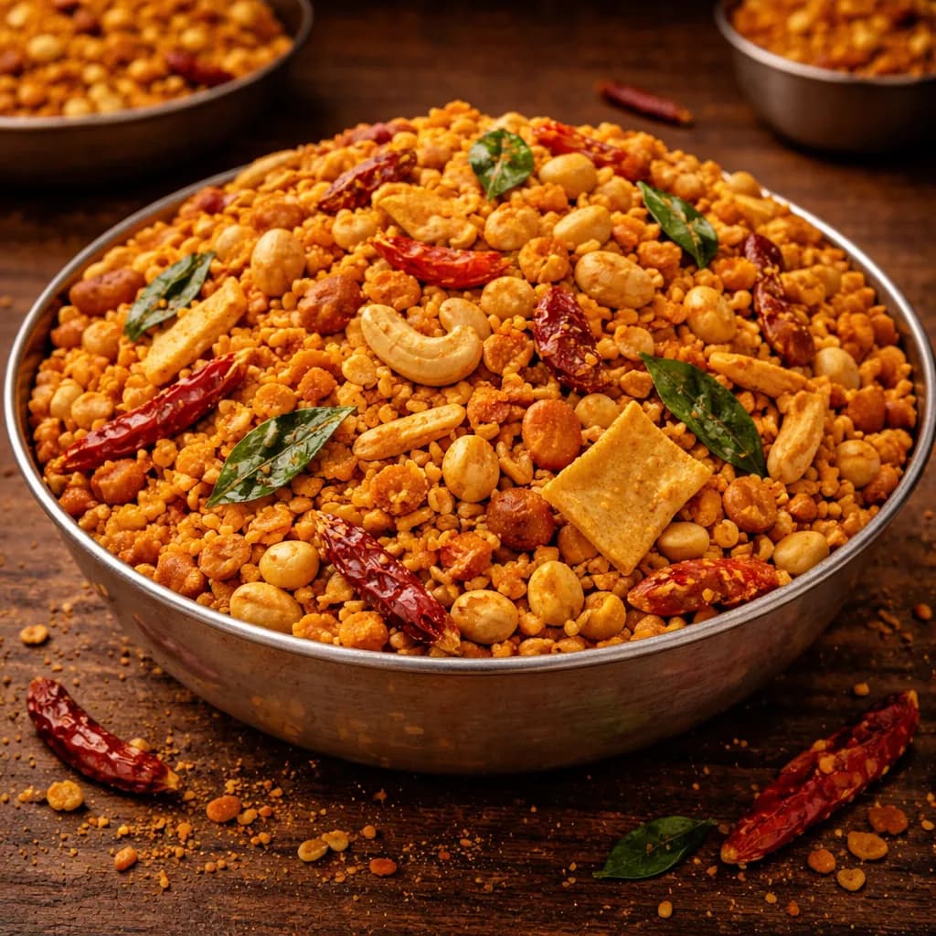 Assorted spicy Chanachur mixture from Bengal